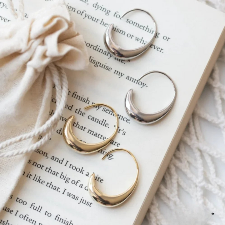 GoldSilver™ | Pendientes de lujo de oro y plata