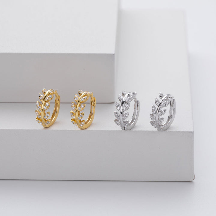 Latisha - Pendientes Elegantes de Plata 