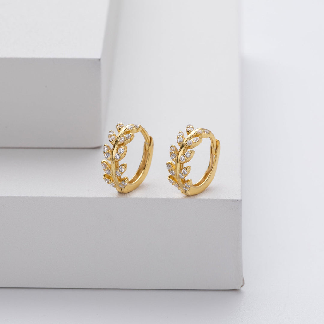 Latisha - Pendientes Elegantes de Plata 