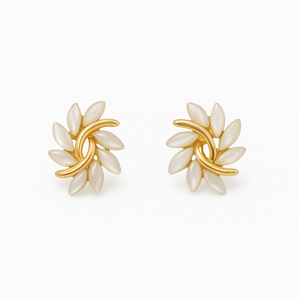 Lila™ | Elegantes pendientes de ópalo blanco para mujer 
