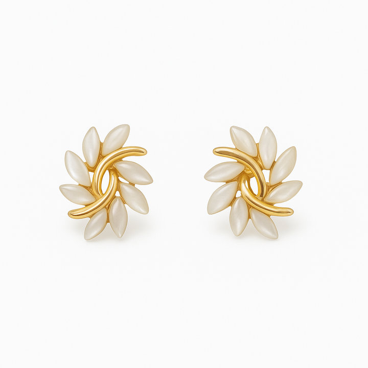 Lila™ | Elegantes pendientes de ópalo blanco para mujer 