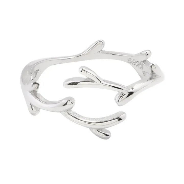 Anillo de Rama de Plata Esterlina